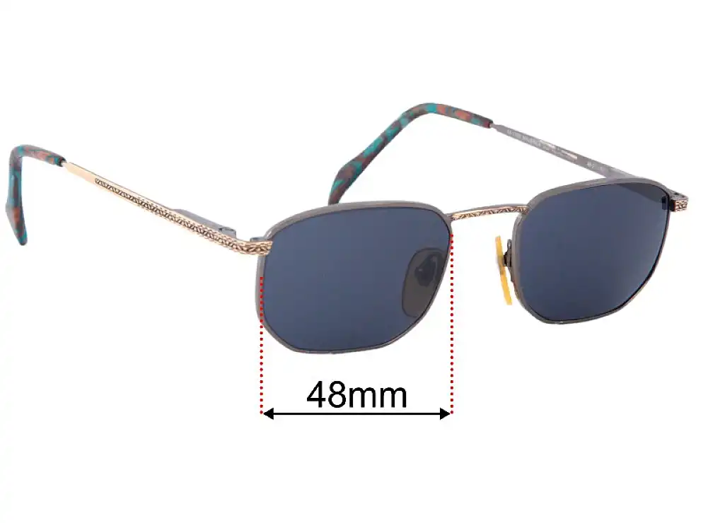 Sunglass Fix Replacement Lenses for Dakota Smith Maverick - 48mm Wide Sunglass Fix Replacement Lenses for Dakota Smith Maverick - 48mm Wide