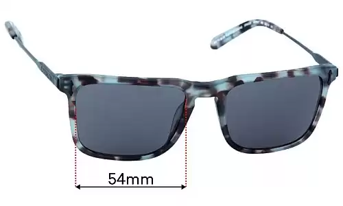 Sunglass Fix Replacement Lenses for Dragon Hyphy DR523S - 54mm Wide Dragon Hyphy DR523S Replacement Lenses 54mm wide