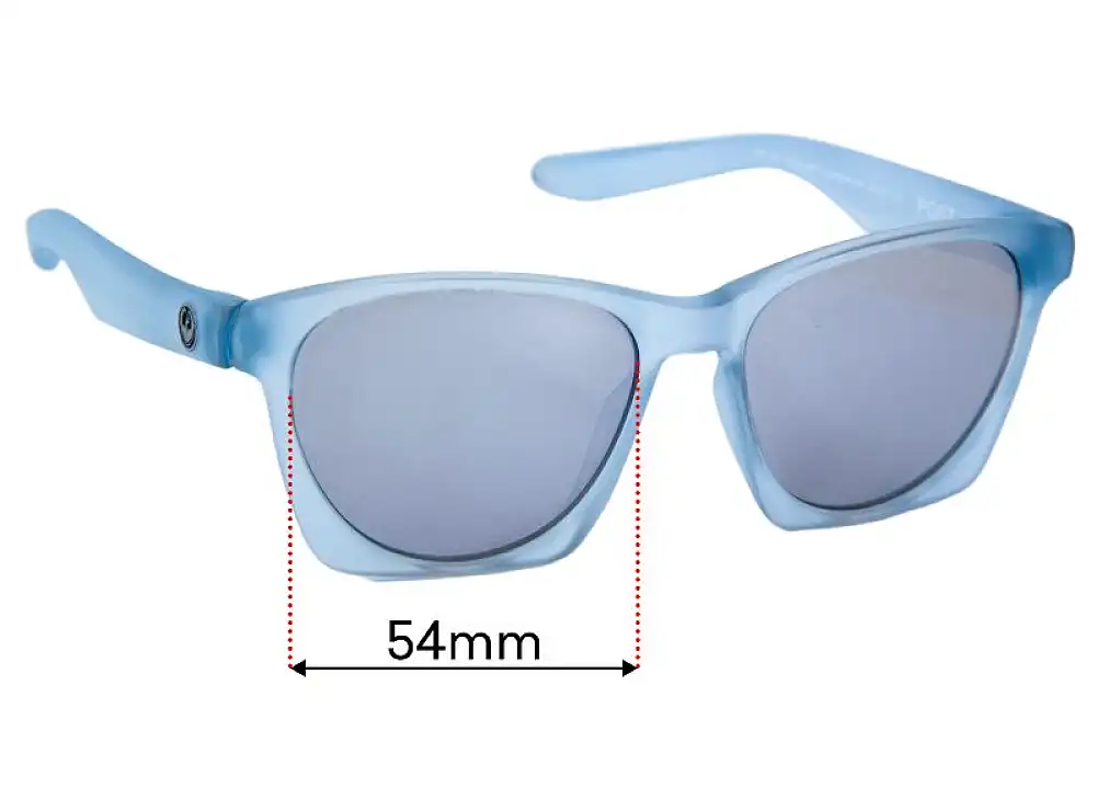 Sunglass Fix Replacement Lenses for Dragon Post Up - 54mm Wide Sunglass Fix Replacement Lenses for Dragon Post Up - 54mm Wide