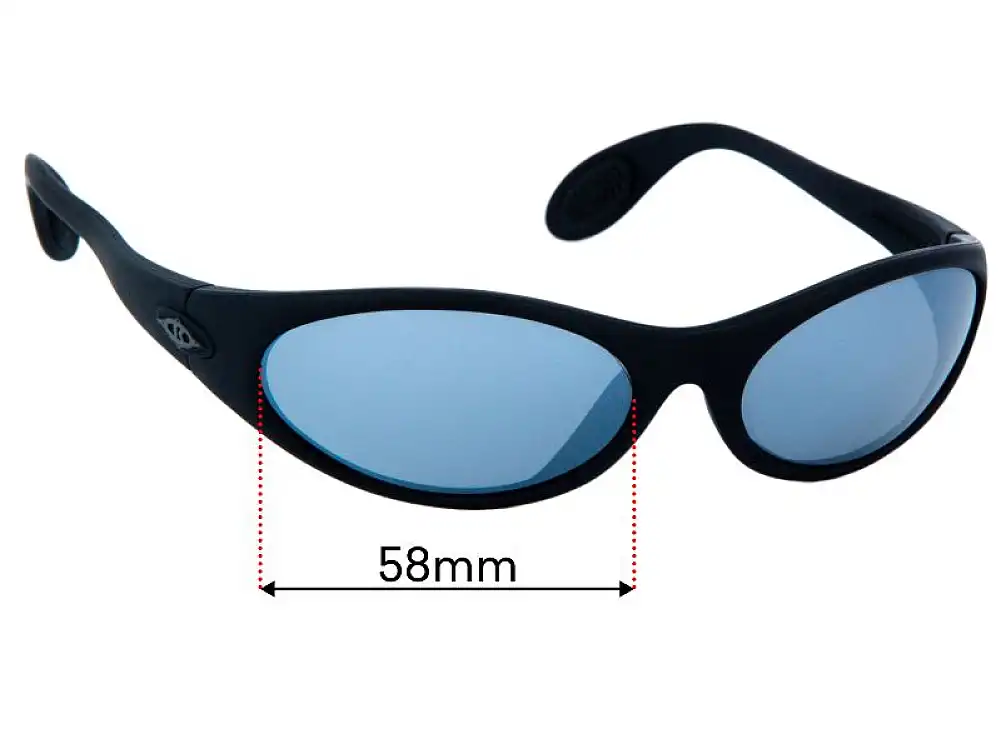 Sunglass Fix Replacement Lenses for Killer Loop K1117 The Fix - 58mm Wide Sunglass Fix Replacement Lenses for Killer Loop K1117 The Fix - 58mm Wide