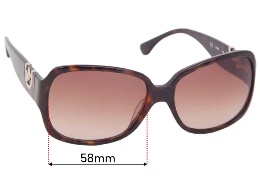 Sunglass Fix Replacement Lenses for Michael Kors M2769S GRENADINES - 58mm Wide Sunglass Fix Replacement Lenses for Michael Kors M2769S GRENADINES - 58mm Wide