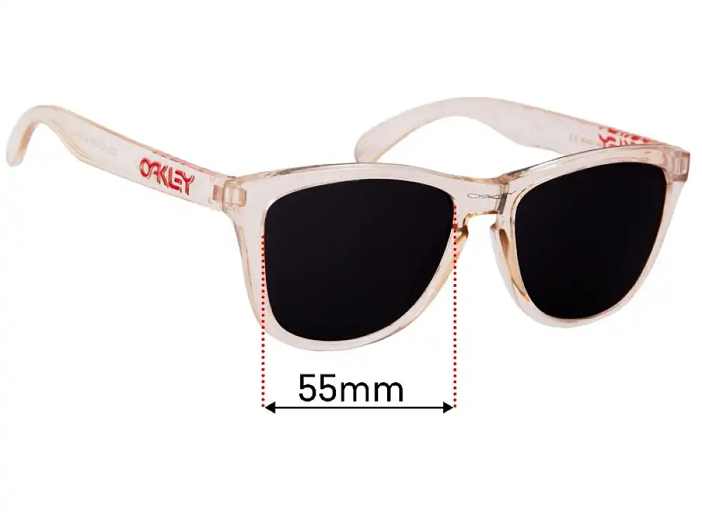Sunglass Fix Replacement Lenses for Oakley Frogskins Collectors (RARE) - 55mm Wide Sunglass Fix Replacement Lenses for Oakley Frogskins Collectors (RARE) - 55mm Wide