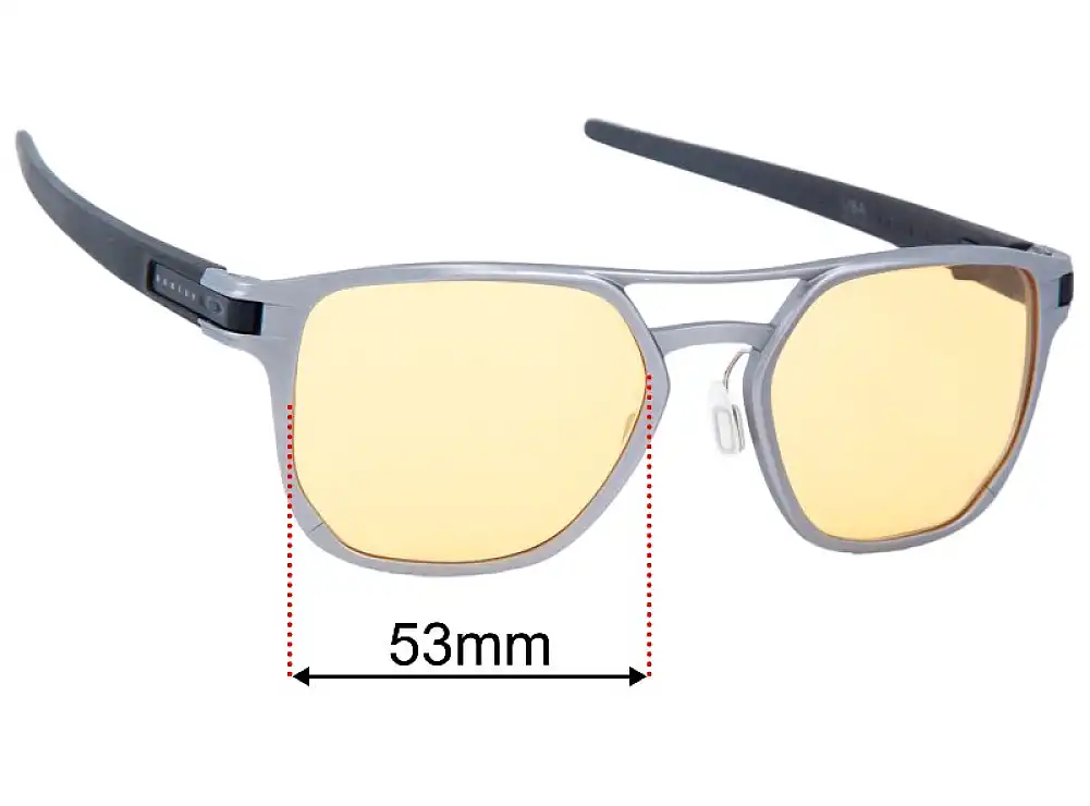 Sunglass Fix Replacement Lenses for Oakley Latch Alpha OO4128 - 53mm Wide Sunglass Fix Replacement Lenses for Oakley Latch Alpha OO4128 - 53mm Wide