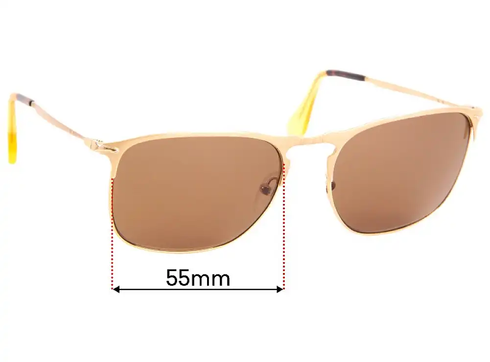 Sunglass Fix Replacement Lenses for Persol 7359-S - 55mm Wide Sunglass Fix Replacement Lenses for Persol 7359-S - 55mm Wide