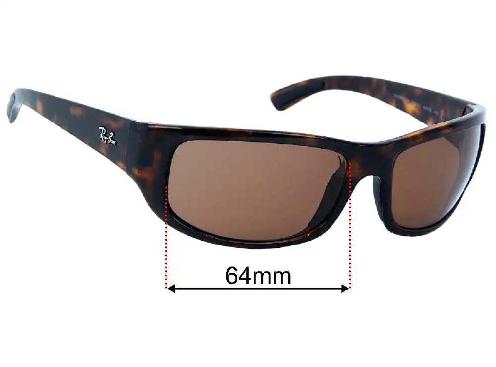 Sunglass Fix Replacement Lenses for Ray-Ban RB4283 - 64mm Wide Sunglass Fix Replacement Lenses for Ray-Ban RB4283 - 64mm Wide