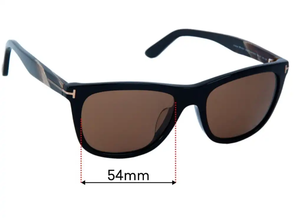 Sunglass Fix Replacement Lenses for Tom Ford Andrew TF500-F - 54mm Wide Sunglass Fix Replacement Lenses for Tom Ford Andrew TF500-F - 54mm Wide