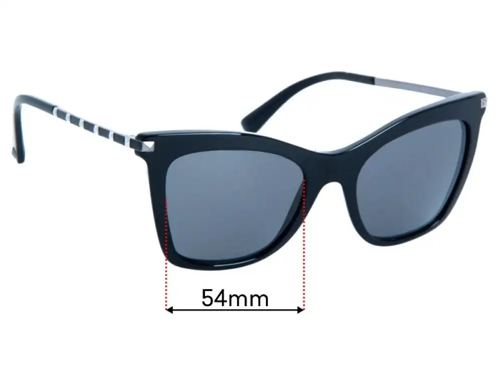 Sunglass Fix Replacement Lenses for Valentino VA4061 - 54mm Wide Sunglass Fix Replacement Lenses for Valentino VA4061 - 54mm Wide