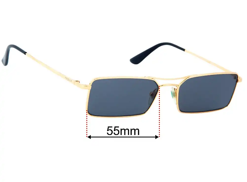 Sunglass Fix Replacement Lenses for Vogue VO4106-SM - 55mm Wide Sunglass Fix Replacement Lenses for Vogue VO4106-SM - 55mm Wide