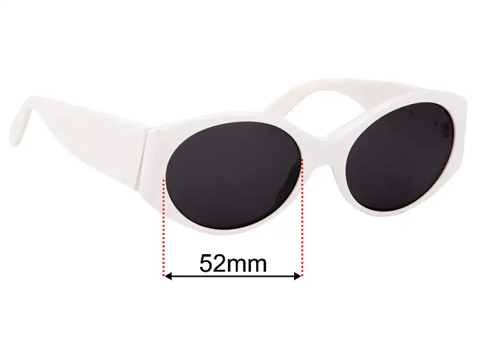 Sunglass Fix Replacement Lenses for Yves Saint Laurent 6554 Y555 - 52mm Wide Sunglass Fix Replacement Lenses for Yves Saint Laurent 6554 Y555 - 52mm Wide