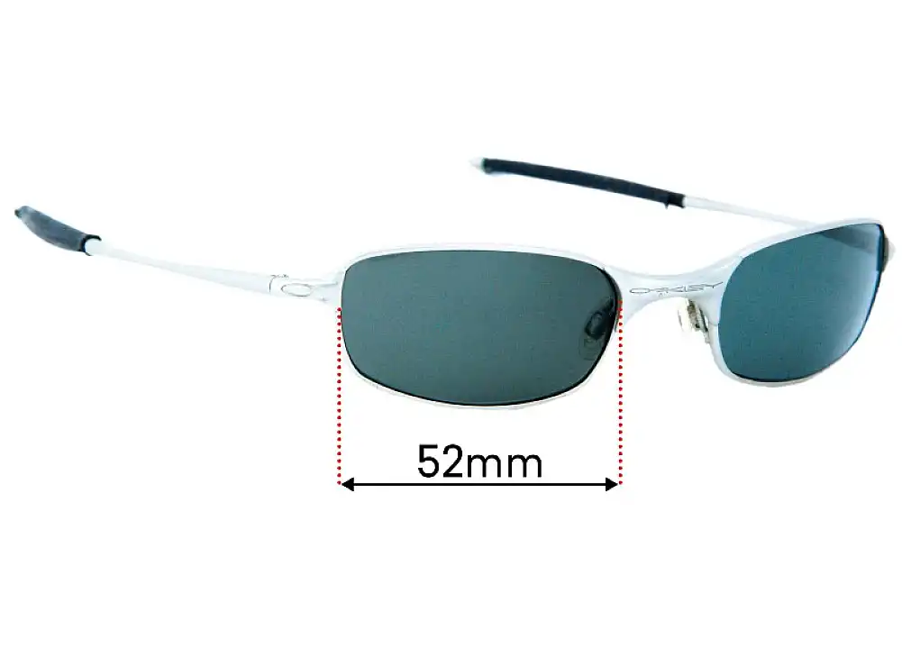 Sunglass Fix Replacement Lenses for Oakley Square Wire 2.0 - 52mm Wide Sunglass Fix Replacement Lenses for Oakley Square Wire 2.0 - 52mm Wide