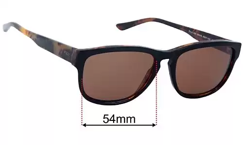 Sunglass Fix Replacement Lenses for Ralph Lauren Polo 4053 - 54mm Wide Ralph Lauren Polo 4053 Replacement Lenses 54mm wide