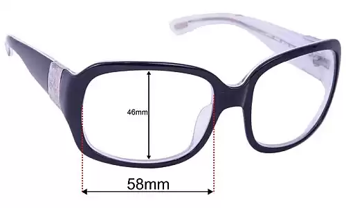 Sunglass Fix Replacement Lenses for Polo RA 5031 - 46mm High - 58mm Wide Polo RA 5031 - 46mm High Replacement Lenses 58mm wide