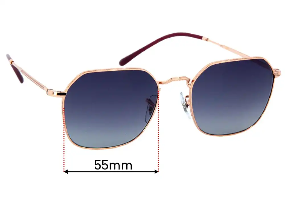 Sunglass Fix Replacement Lenses for Ray-Ban RB3694 Jim - 55mm Wide Sunglass Fix Replacement Lenses for Ray-Ban RB3694 Jim - 55mm Wide