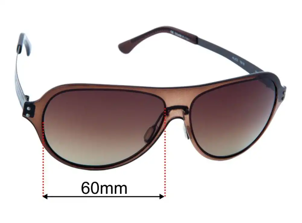 Sunglass Fix Replacement Lenses for Serengeti Alice - 60mm Wide Sunglass Fix Replacement Lenses for Serengeti Alice - 60mm Wide