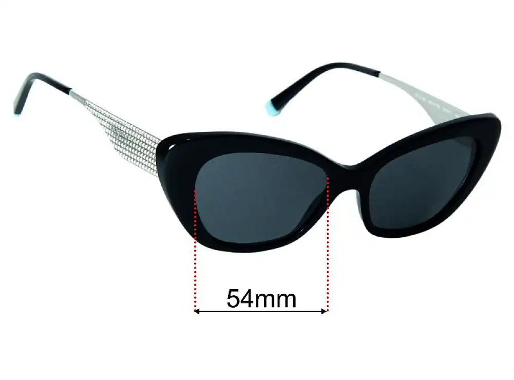 Sunglass Fix Replacement Lenses for Tiffany & Co TF4158 Diamond Point - 54mm Wide Sunglass Fix Replacement Lenses for Tiffany & Co TF4158 Diamond Point - 54mm Wide