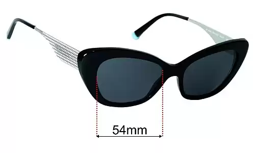 Sunglass Fix Replacement Lenses for Tiffany & Co TF4158 Diamond Point - 54mm Wide Tiffany & Co TF4158 Diamond Point Replacement Lenses 54mm wide