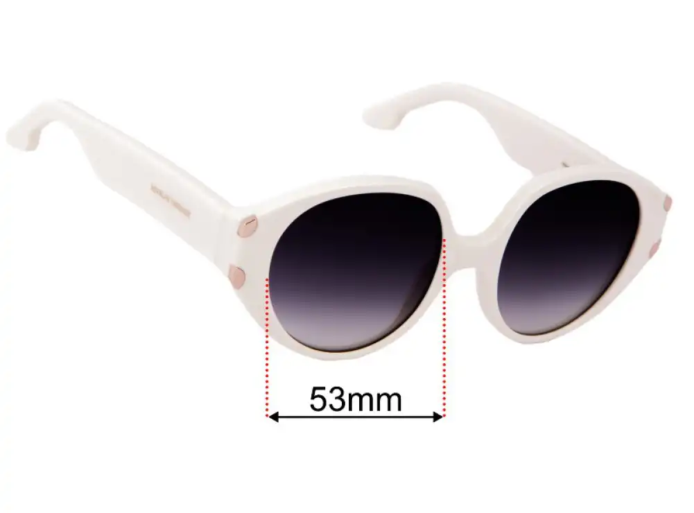 Sunglass Fix Replacement Lenses for Scanlan Theodore Round Sun - 53mm Wide Sunglass Fix Replacement Lenses for Scanlan Theodore Round Sun - 53mm Wide