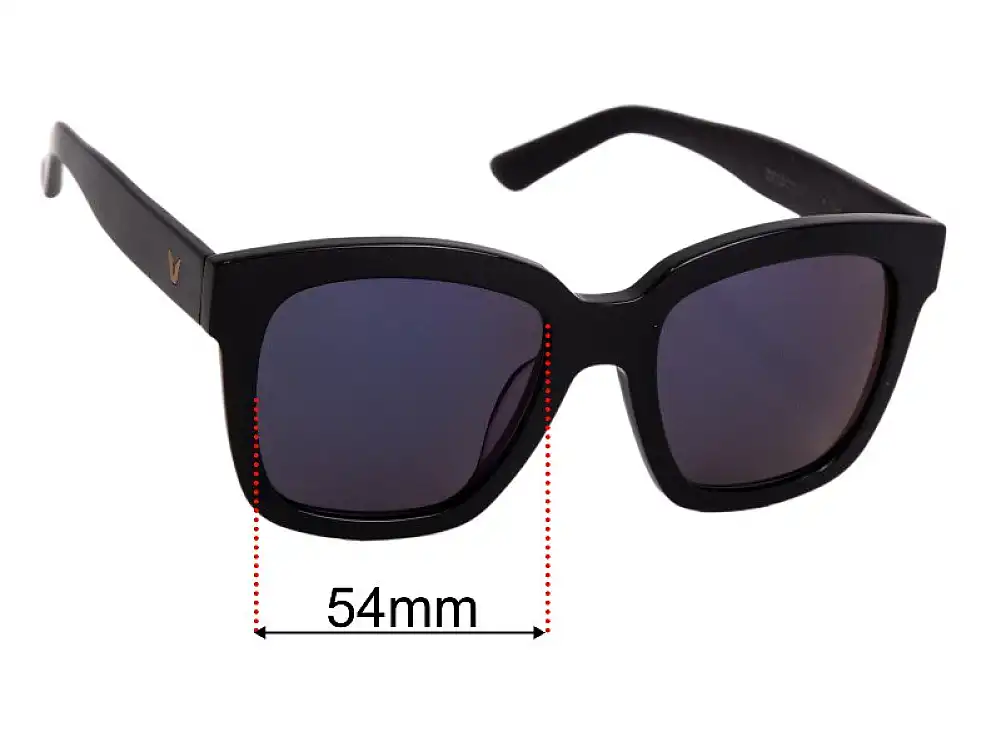 Sunglass Fix Replacement Lenses for Gentle Monster The Dreamer - 54mm Wide Sunglass Fix Replacement Lenses for Gentle Monster The Dreamer - 54mm Wide