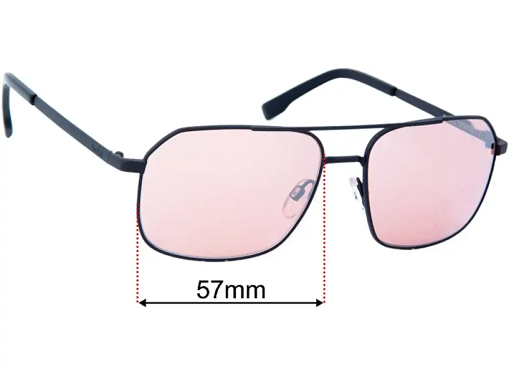 Sunglass Fix Replacement Lenses for Bolle Navis - 57mm Wide Sunglass Fix Replacement Lenses for Bolle Navis - 57mm Wide