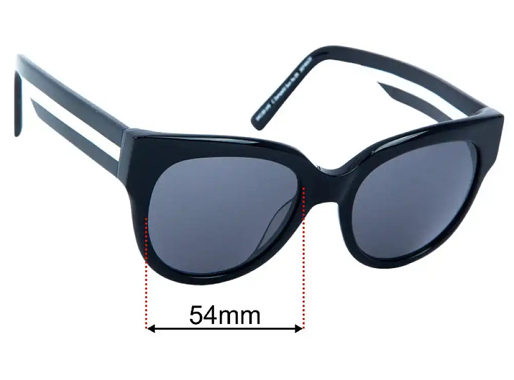 Sunglass Fix Replacement Lenses for Carla Zampatti Sun Rx 09 - 54mm Wide Sunglass Fix Replacement Lenses for Carla Zampatti Sun Rx 09 - 54mm Wide