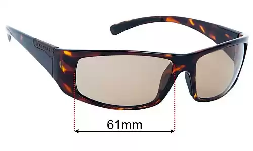 Sunglass Fix Replacement Lenses for Serengeti Fasano - 61mm Wide Serengeti Fasano Replacement Lenses 61mm wide