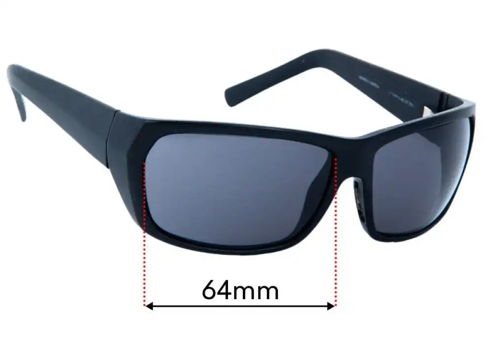 Sunglass Fix Replacement Lenses for Maui Jim MJ265 Waimea Canyon - 64mm Wide Sunglass Fix Replacement Lenses for Maui Jim MJ265 Waimea Canyon - 64mm Wide