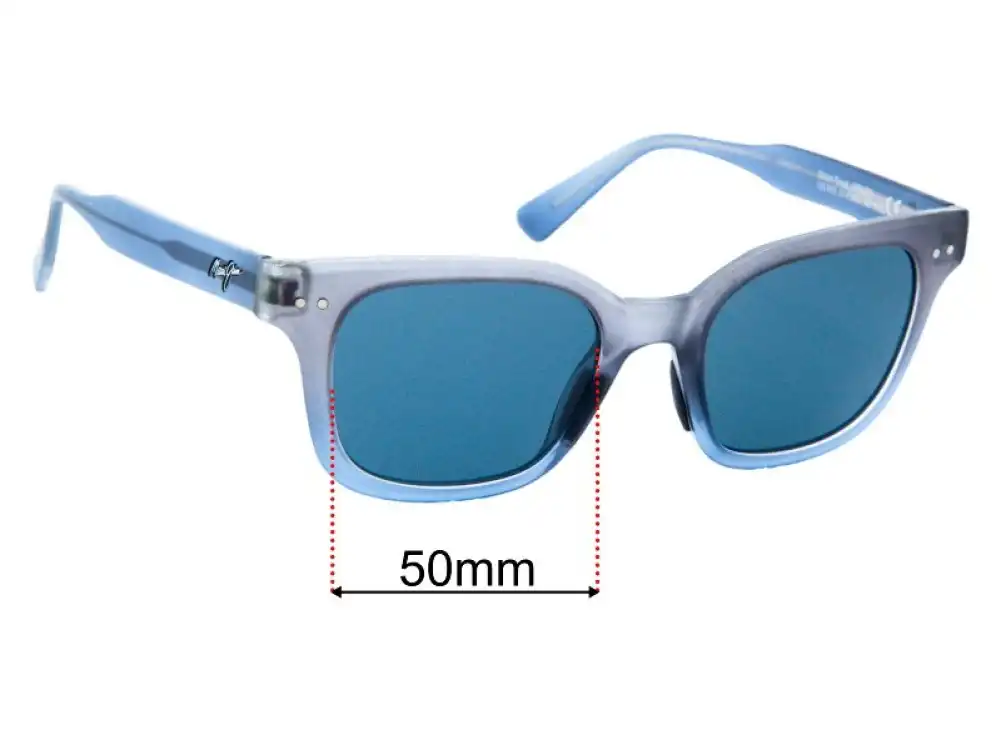 Sunglass Fix Replacement Lenses for Maui Jim MJ822 Shore Break - 50mm Wide Sunglass Fix Replacement Lenses for Maui Jim MJ822 Shore Break - 50mm Wide