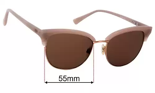 Sunglass Fix Replacement Lenses for Maui Jim MJ825 Lokelani - 55mm Wide Maui Jim MJ825 Lokelani Replacement Lenses 55mm wide