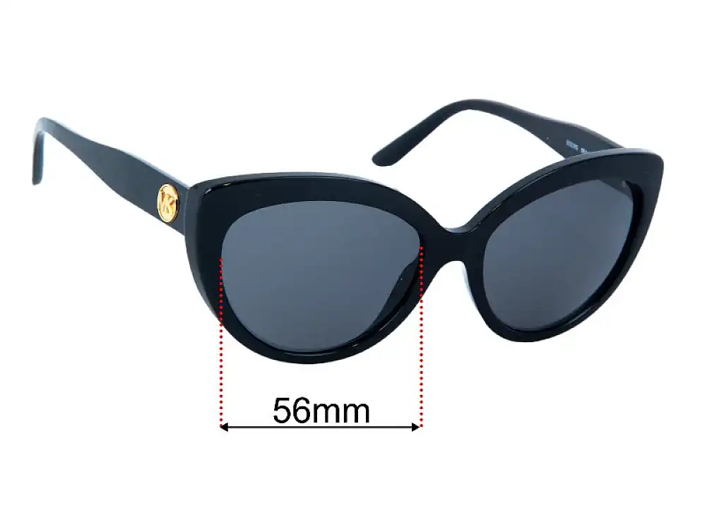 Sunglass Fix Replacement Lenses for Michael Kors MK2122 Nayara - 56mm Wide Sunglass Fix Replacement Lenses for Michael Kors MK2122 Nayara - 56mm Wide