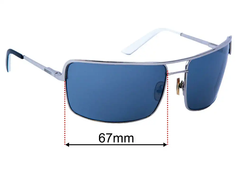 Sunglass Fix Replacement Lenses for Morrissey Charmer - 67mm Wide Sunglass Fix Replacement Lenses for Morrissey Charmer - 67mm Wide