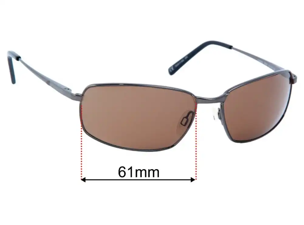 Sunglass Fix Replacement Lenses for Serengeti Aversa II - 61mm Wide Sunglass Fix Replacement Lenses for Serengeti Aversa II - 61mm Wide