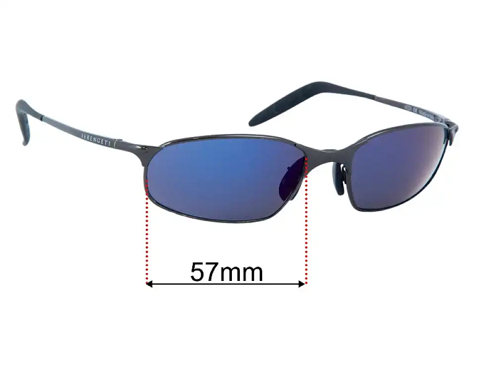Sunglass Fix Replacement Lenses for Serengeti Vedi - 57mm Wide Sunglass Fix Replacement Lenses for Serengeti Vedi - 57mm Wide