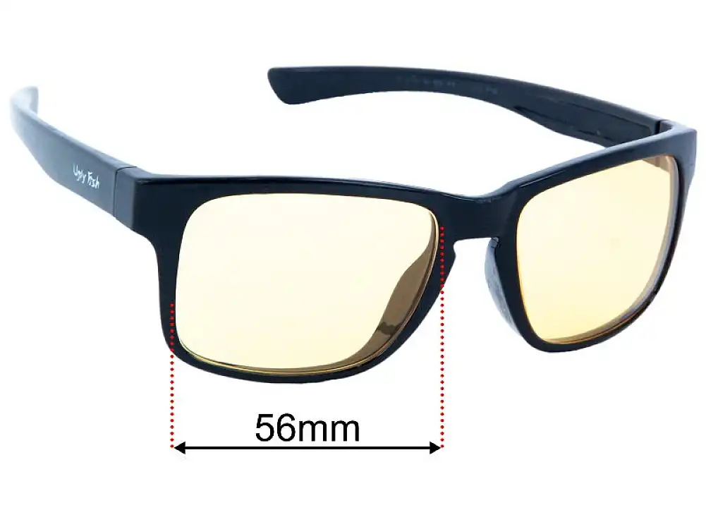 Sunglass Fix Replacement Lenses for Ugly Fish PU5311 - 56mm Wide Sunglass Fix Replacement Lenses for Ugly Fish PU5311 - 56mm Wide