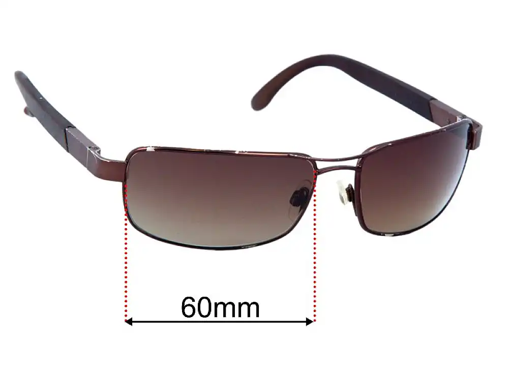 Sunglass Fix Replacement Lenses for Serengeti Paolo - 60mm Wide Sunglass Fix Replacement Lenses for Serengeti Paolo - 60mm Wide