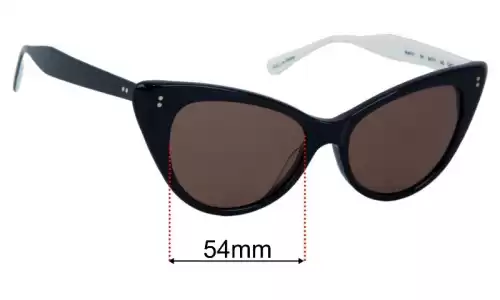 Sunglass Fix Replacement Lenses for Sunday Somewhere Piper The Beach People - 54mm Wide Sunday Somewhere Piper The Beach People Replacement Lenses 54mm