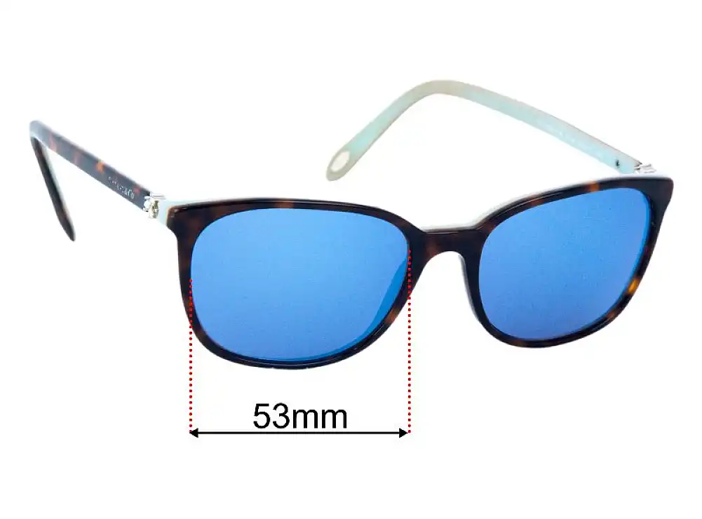 Sunglass Fix Replacement Lenses for Tiffany & Co TF 2109-H-B 53mm Wide Sunglass Fix Replacement Lenses for Tiffany & Co TF 2109-H-B 53mm Wide