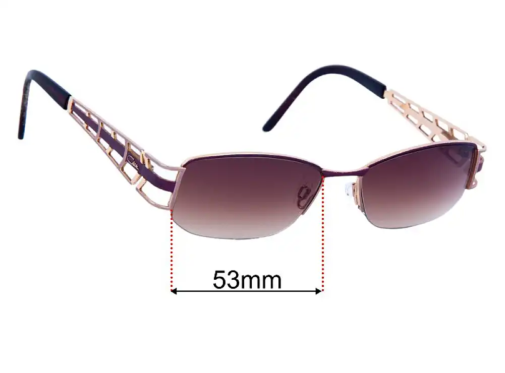 Sunglass Fix Replacement Lenses for Cazal Mod 1037 - 53mm Wide Sunglass Fix Replacement Lenses for Cazal Mod 1037 - 53mm Wide
