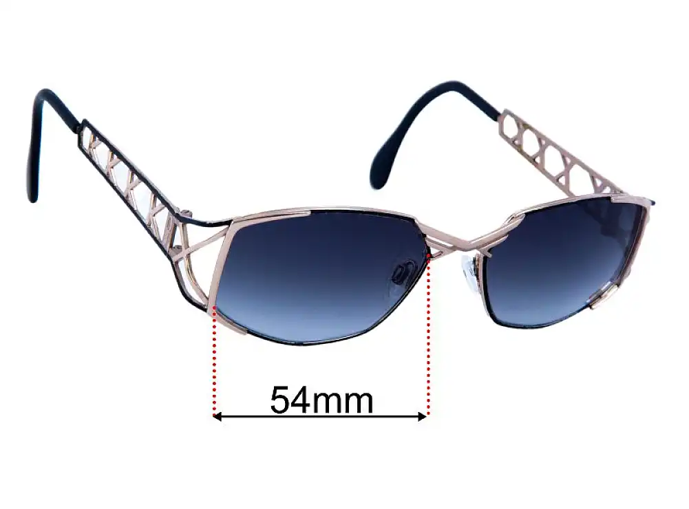 Sunglass Fix Replacement Lenses for Cazal MOD 984 - 54mm Wide Sunglass Fix Replacement Lenses for Cazal MOD 984 - 54mm Wide