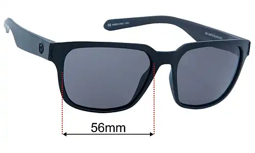 Sunglass Fix Replacement Lenses for Dragon Reflector H2O Floatable - 56mm Wide Dragon Reflector H2O Floatable Replacement Lenses 56mm wide