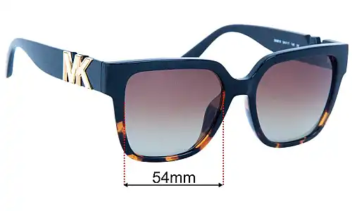 Sunglass Fix Replacement Lenses for Michael Kors MK2170U Karlie - 54mm Wide Michael Kors MK2170U Karlie Replacement Lenses 54mm wide