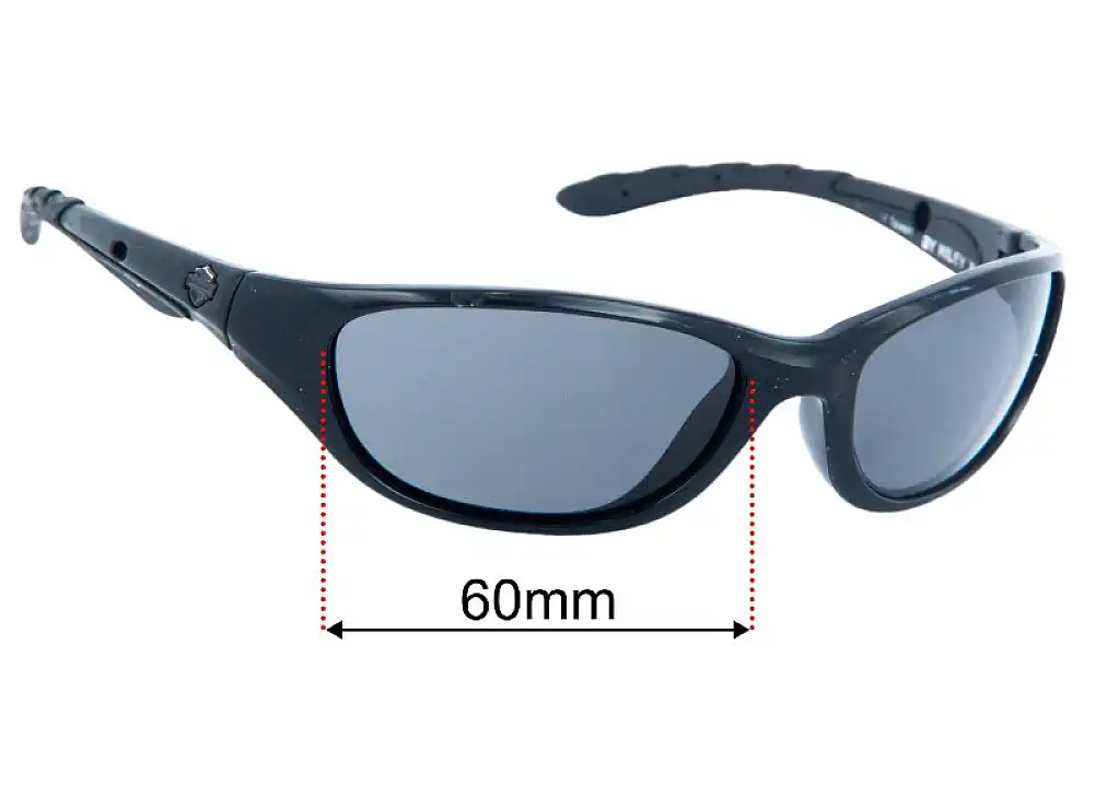 Sunglass Fix Replacement Lenses for Wiley X Wiley X Airrage - 60mm Wide Sunglass Fix Replacement Lenses for Wiley X Wiley X Airrage - 60mm Wide