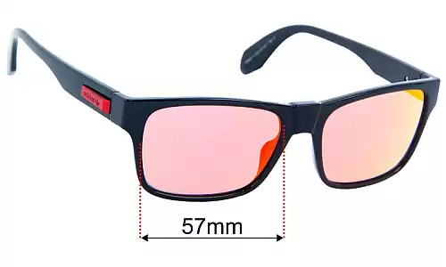 Sunglass Fix Replacement Lenses for Adidas OR0011 - 57mm Wide Adidas OR0011 Replacement Lenses 57mm wide