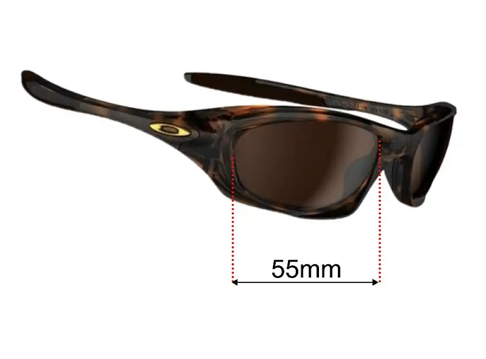 Sunglass Fix Replacement Lenses for Oakley Twenty XX OO9157 (2012) 55mm Sunglass Fix Replacement Lenses for Oakley Twenty XX OO9157 (2012) 55mm