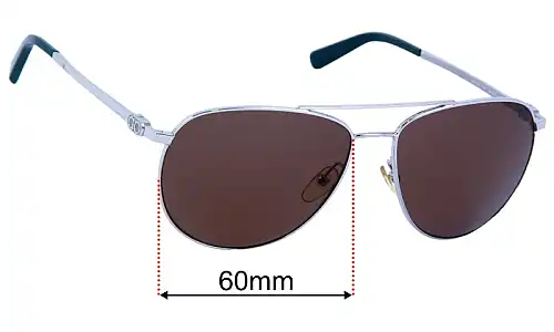 Sunglass Fix Replacement Lenses for Salvatore Ferragamo SF157S - 60mm Wide Salvatore Ferragamo SF157S Replacement Lenses 60mm wide