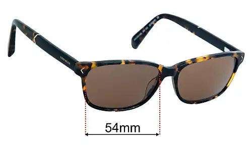Sunglass Fix Replacement Lenses for Karen Millen KM 103 - 54mm Wide Karen Millen KM 103 Replacement Lenses 54mm wide