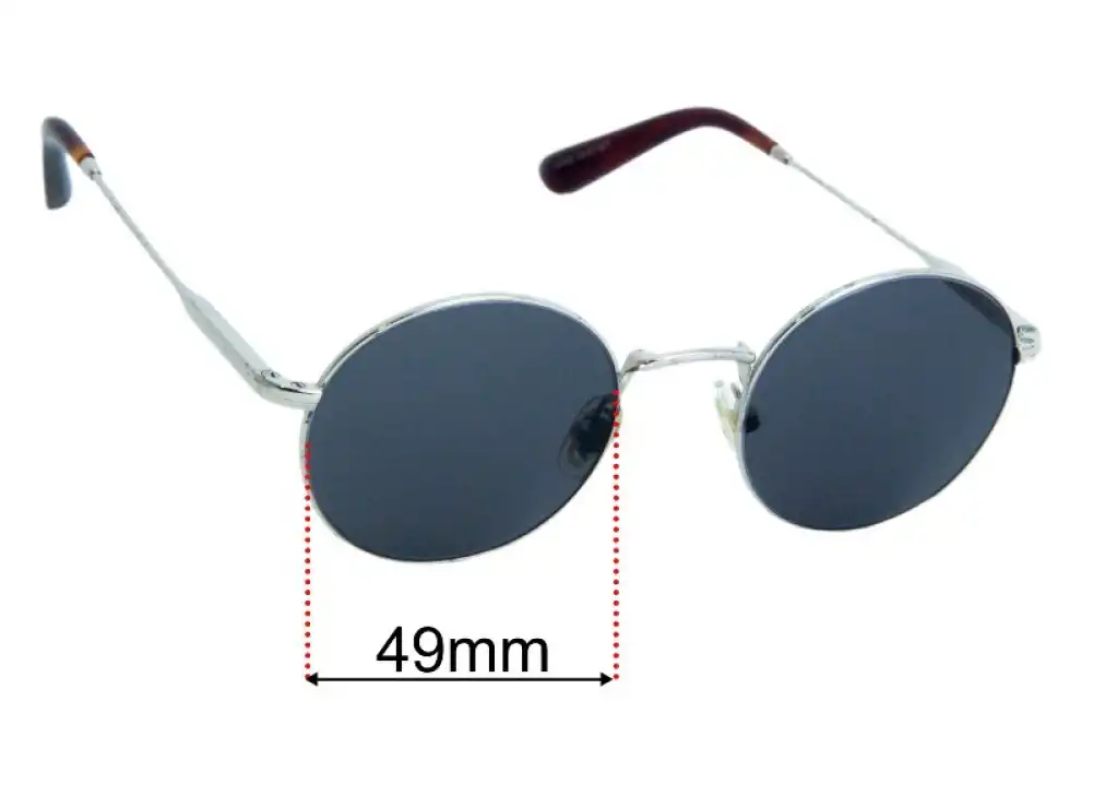 Sunglass Fix Replacement Lenses for Oscar Wylee Haskell - 49mm Wide Sunglass Fix Replacement Lenses for Oscar Wylee Haskell - 49mm Wide