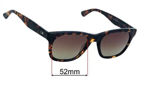 Sunglass Fix Replacement Lenses for Otis Lost & Found 52mm Otis Lost & Found Replacement Lenses 52mm wide