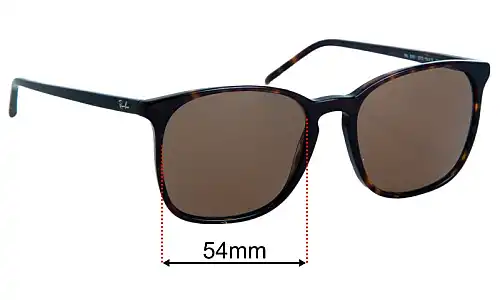 sunglass fix replacement lenses for ray-ban rb5387 - 54mm wide Ray-Ban RB5387 Replacement Lenses 54mm wide