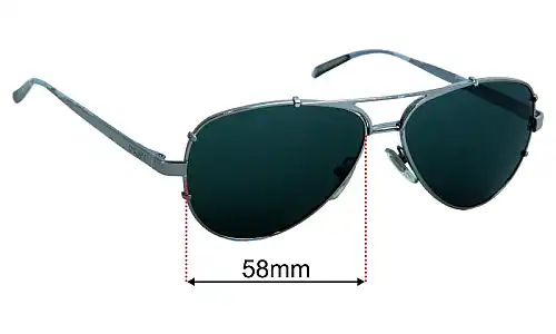 Sunglass Fix Replacement Lenses for DKNY DY5026 - 58mm Wide Sunglass Fix Replacement Lenses DKNY DY5026 - 58mm Wide