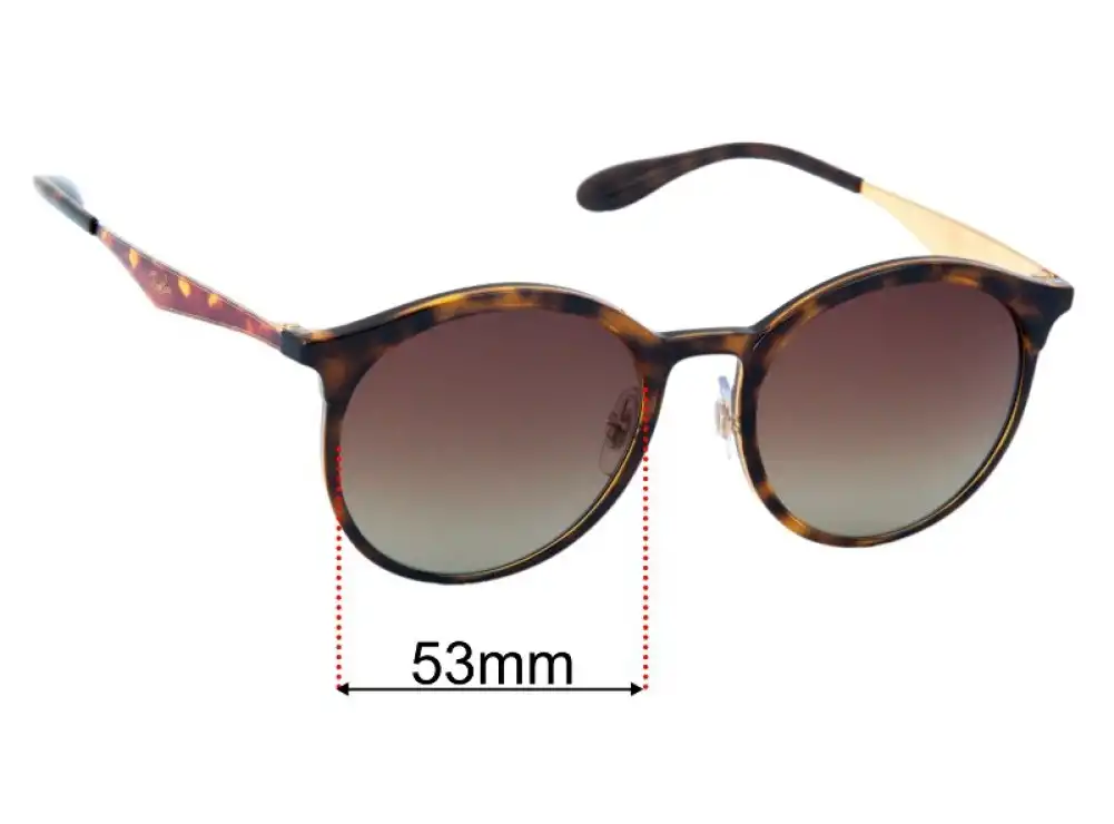 Sunglass Fix Replacement Lenses for Ray-Ban RB4277F - 53mm Wide Sunglass Fix Replacement Lenses for Ray-Ban RB4277F - 53mm Wide
